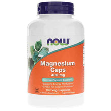 Magnesium Caps 400 Mg, by NOW Foods