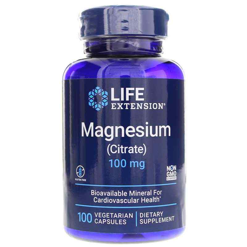Magnesium Citrate 100 Mg, by Life Extension