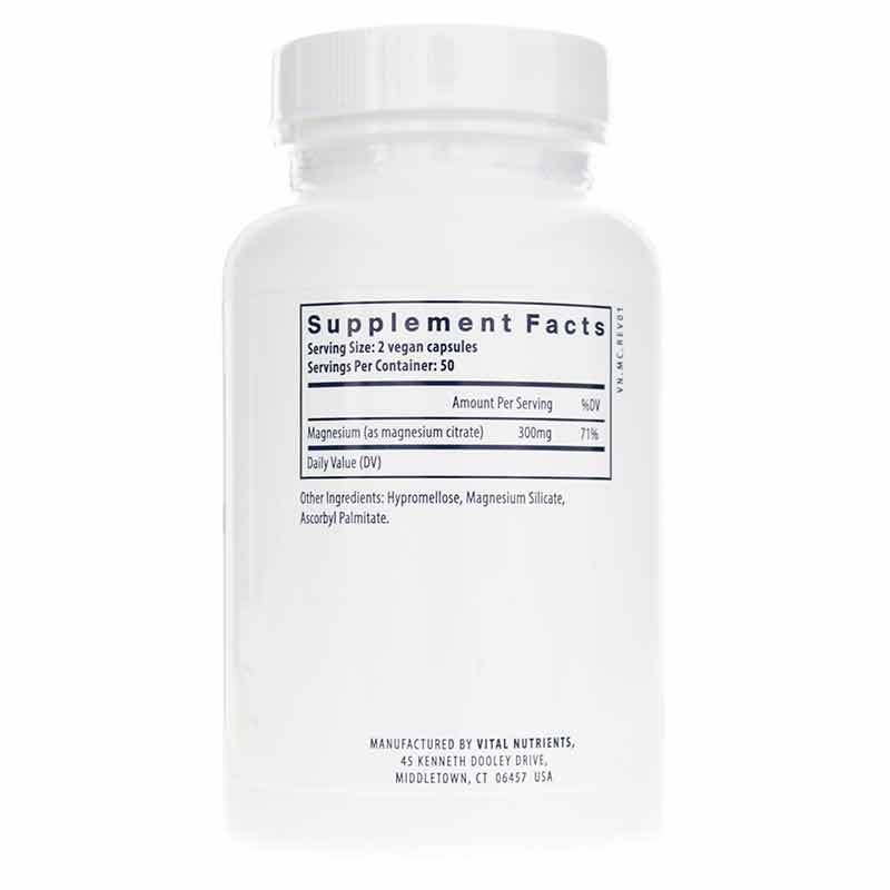 Magnesium (citrate) 150 Mg, by Vital Nutrients, image #2