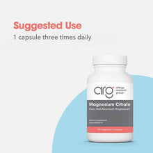 Magnesium Citrate 170 Mg, 90 Veg Capsules, by Allergy Research Group, image #3