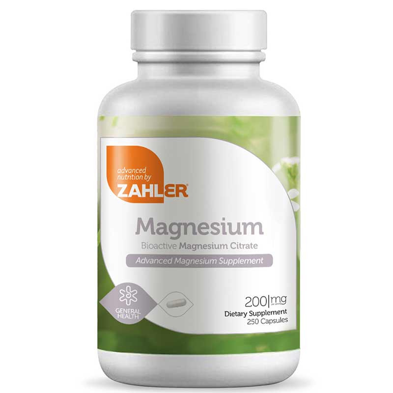 Magnesium Citrate 200 Mg, by Zahler