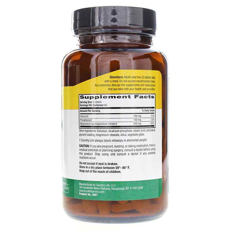Magnesium Citrate 250 Mg, by Country Life, image #2