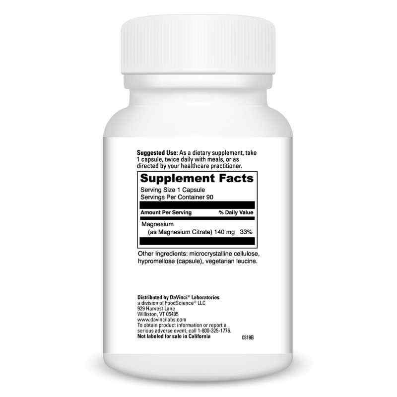 Magnesium Citrate, by DaVinci Labs, image #2