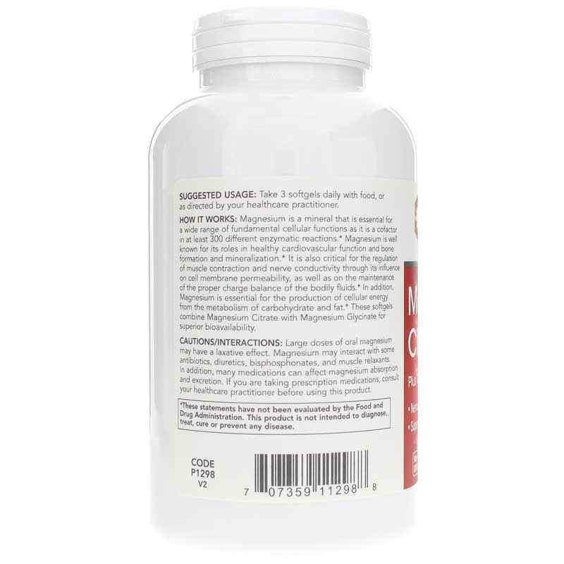 Magnesium Citrate Plus Glycinate & Malate, by Protocol For Life Balance, image #3
