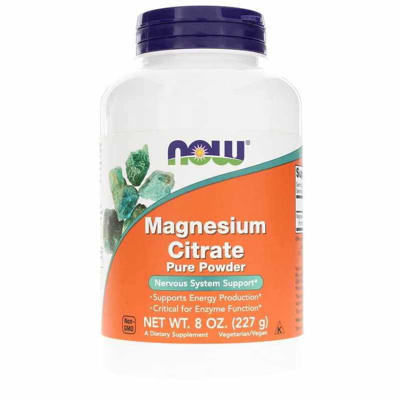 Magnesium Citrate Pure Powder, by NOW Foods