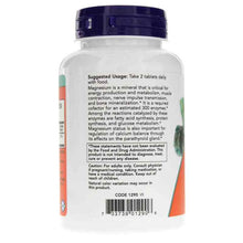 Magnesium Citrate Tablets 200 Mg, 100 Tablets, by NOW Foods, image #3