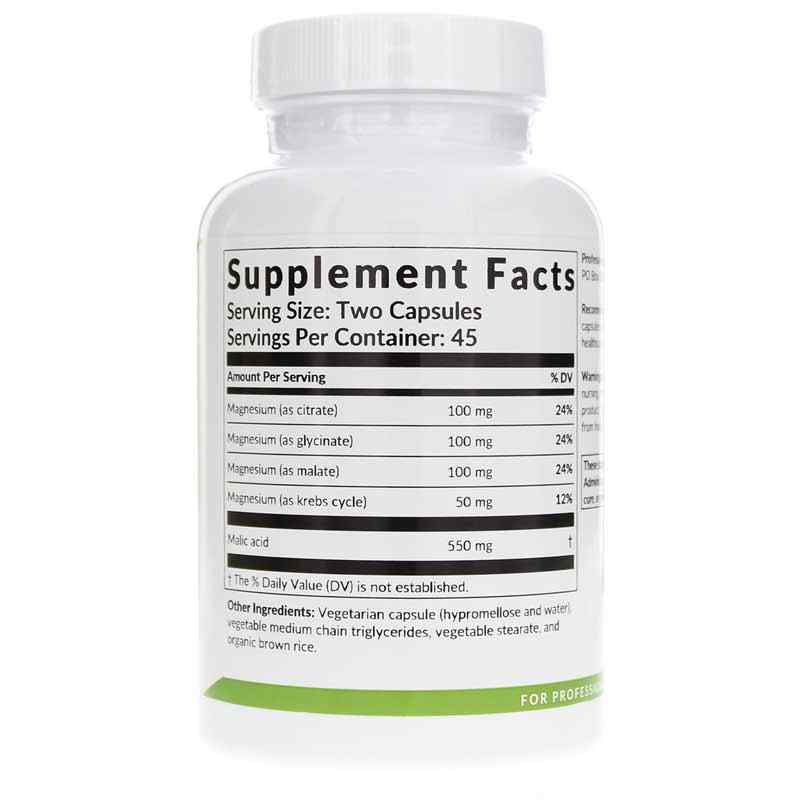 Magnesium Complex, 90 Capsules, by Professional Formulas, image #2