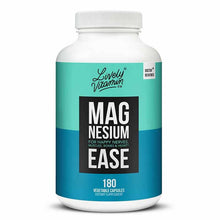 Magnesium Ease, 180 Capsules, by Lively Vitamin Co