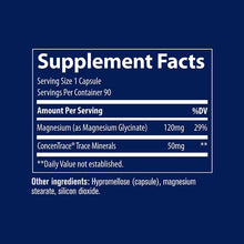 Magnesium Glycinate 120 Mg, 90 Capsules, by Trace Minerals Research, image #2