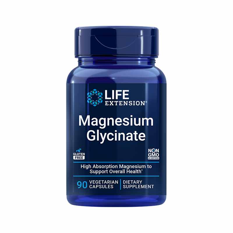 Magnesium Glycinate, 90 Capsules, by Life Extension