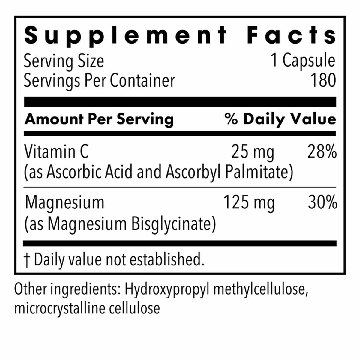Magnesium Glycinate, 180 Capsules, by Allergy Research Group