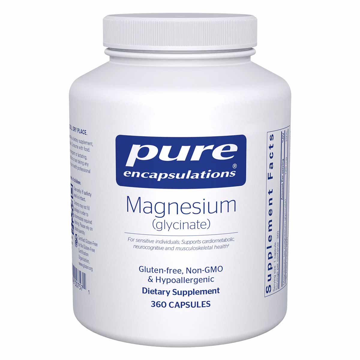 Magnesium (glycinate), by Pure Encapsulations