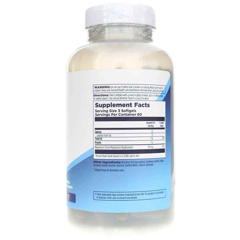 Magnesium Glycinate ActivGels, 180 Softgels, by Kal, image #2