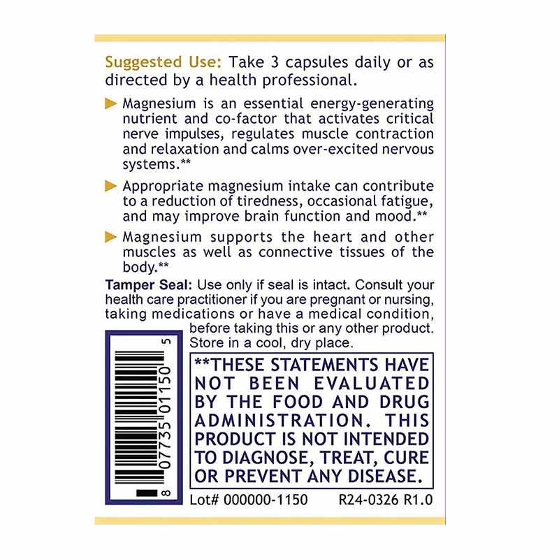 Magnesium Glycinate Caps, by Premier Research Labs, image #2