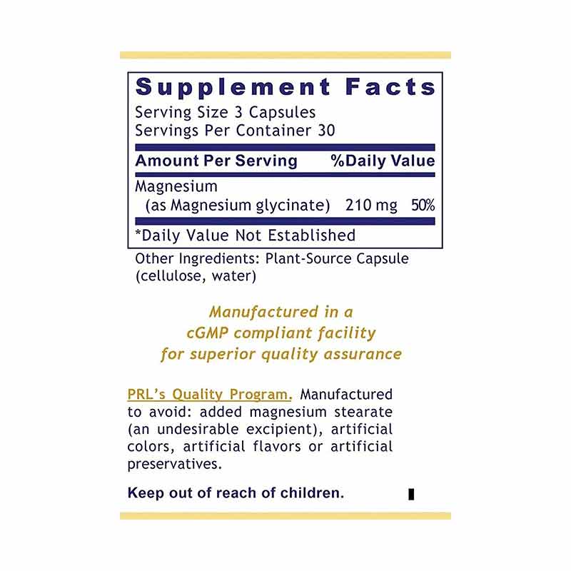 Magnesium Glycinate Caps, by Premier Research Labs, image #3
