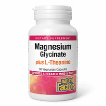 Magnesium Glycinate Plus L-Theanine, by Natural Factors
