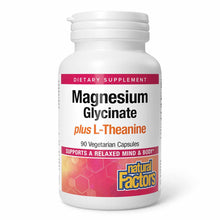 Magnesium Glycinate Plus L-Theanine, by Natural Factors
