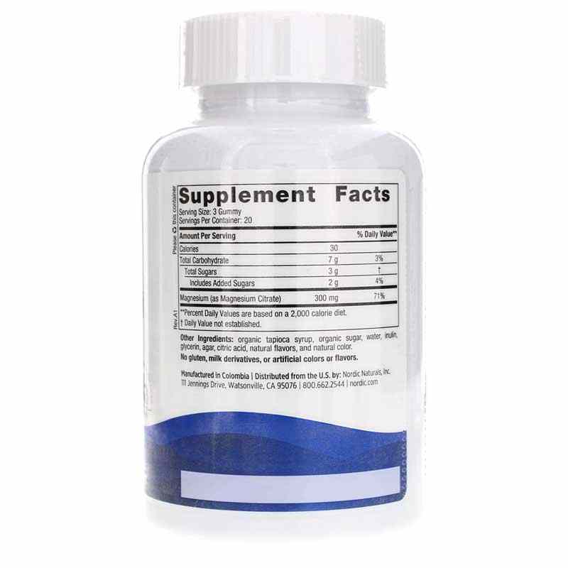 Magnesium Gummies, 60 Gummies, by Nordic Naturals, image #2