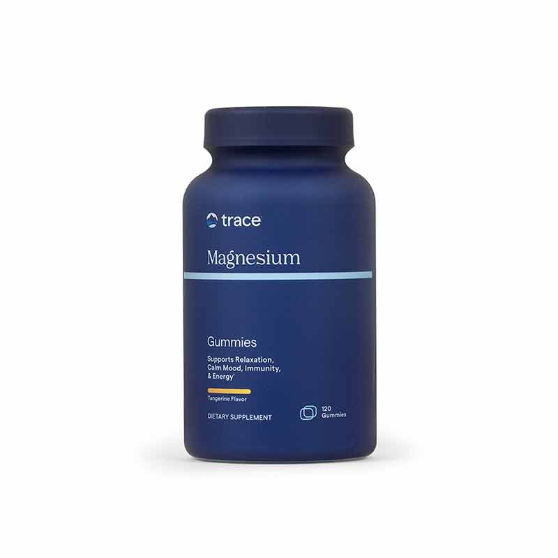Magnesium Gummies, Tangerine, by Trace Minerals Research