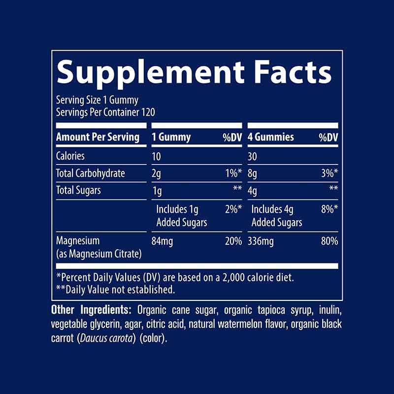 Magnesium Gummies, Watermelon, by Trace Minerals Research, image #2