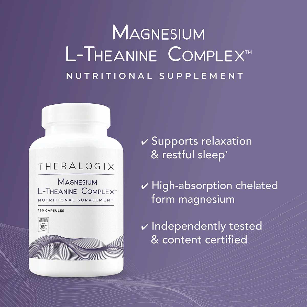 Magnesium L-Theanine Complex, by Theralogix