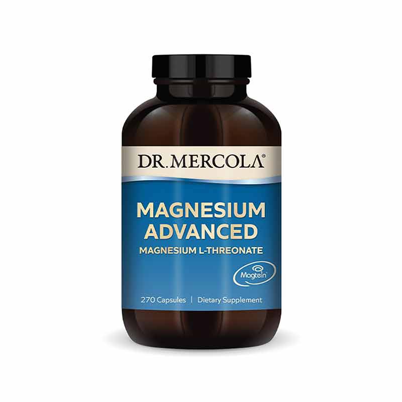 Magnesium L-Threonate, 270 Capsules, by Dr. Mercola