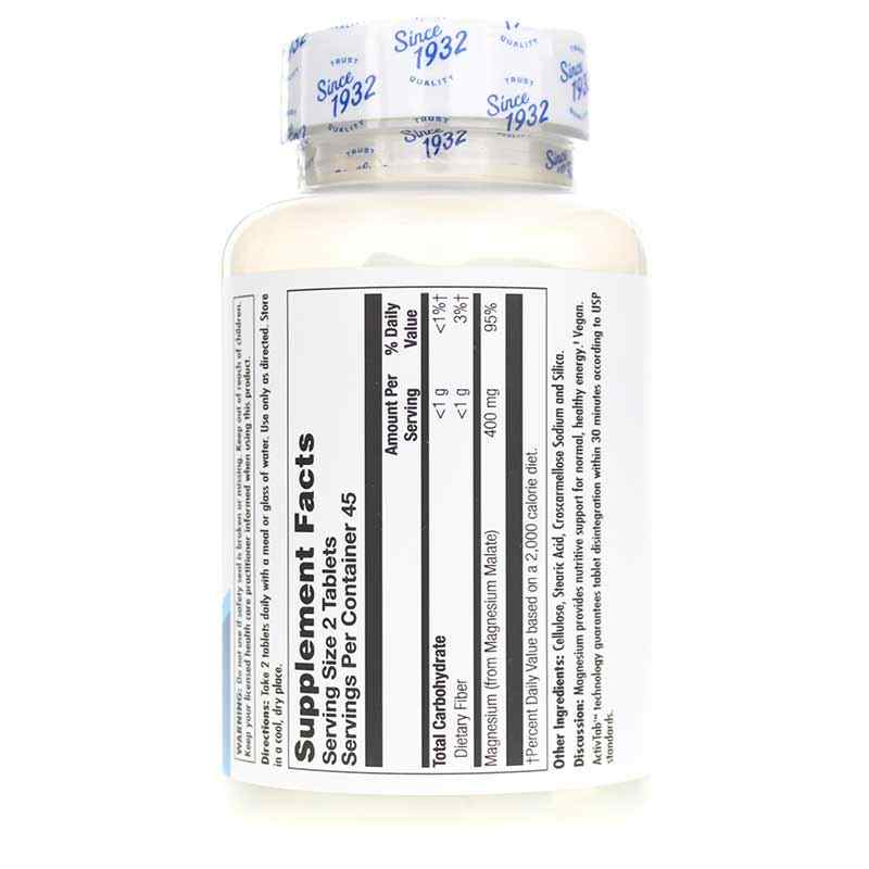 Magnesium Malate 400, by Kal, image #3