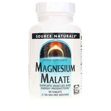 Magnesium Malate, 90 Tablets, by Source Naturals