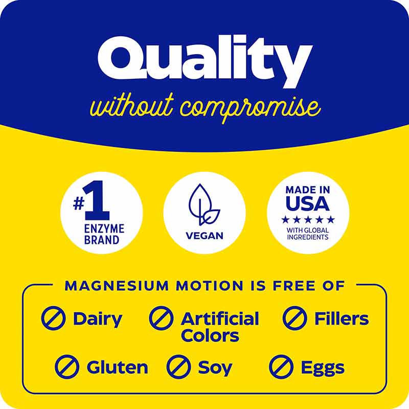 Magnesium Motion, 120 Capsules, by Enzymedica, image #8