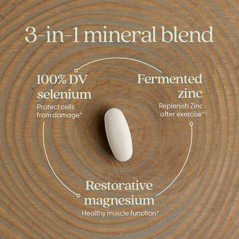 Magnesium + Selenium + Zinc, 90 Tablets, by New Chapter, image #3