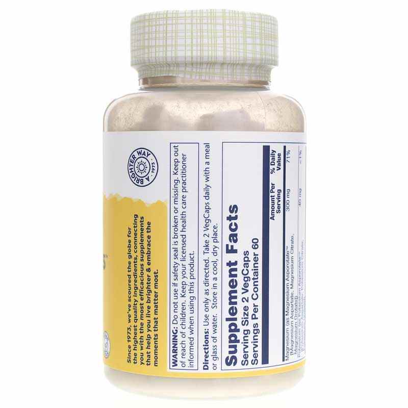 Magnesium & Potassium Asporotates with Bromelain, 120 Veg Capsules, by Solaray, image #2