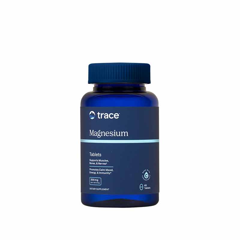 Magnesium Tablets 300 Mg, by Trace Minerals Research
