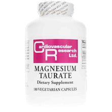 Magnesium Taurate, by Cardiovascular Research