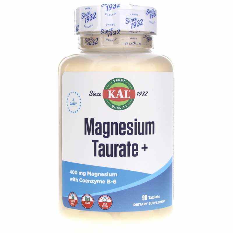 Magnesium Taurate+, 90 Tablets, by Kal