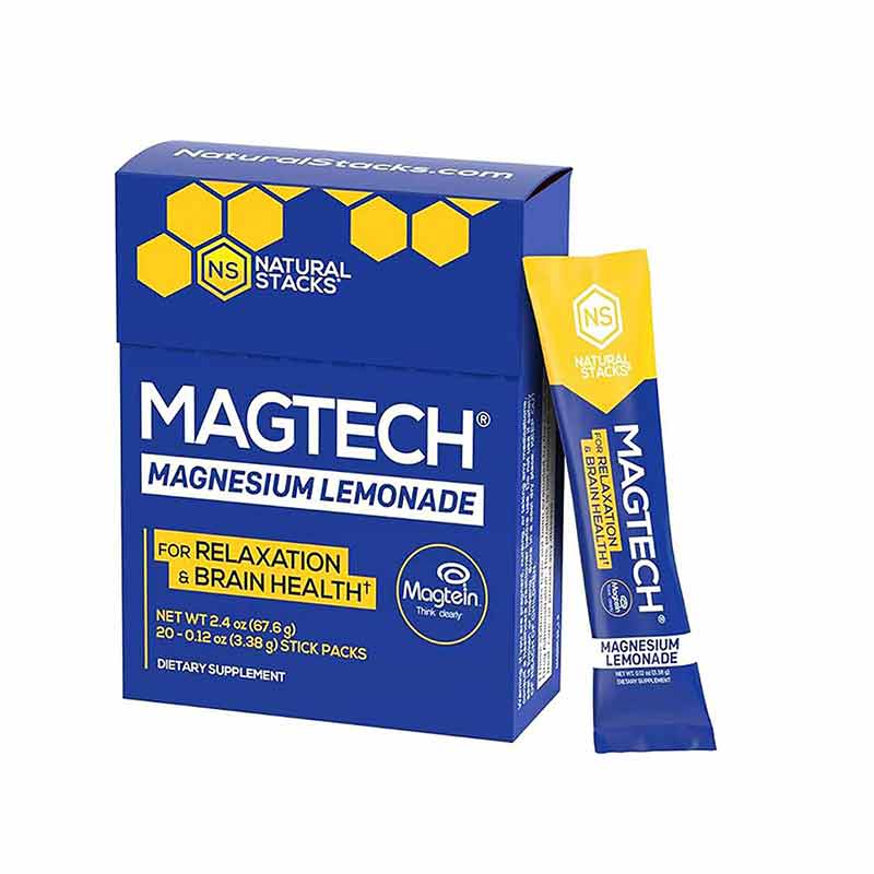 MagTech Magnesium Drink Mix, Natural Stacks – Natural Healthy Concepts