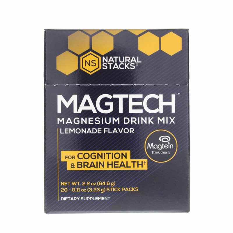 MagTech Magnesium Drink Mix, Natural Stacks – Natural Healthy Concepts