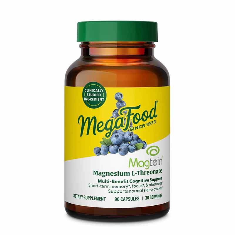 Magtein® Magnesium L-Threonate, 90 Capsules, 90 Capsules, by Megafood