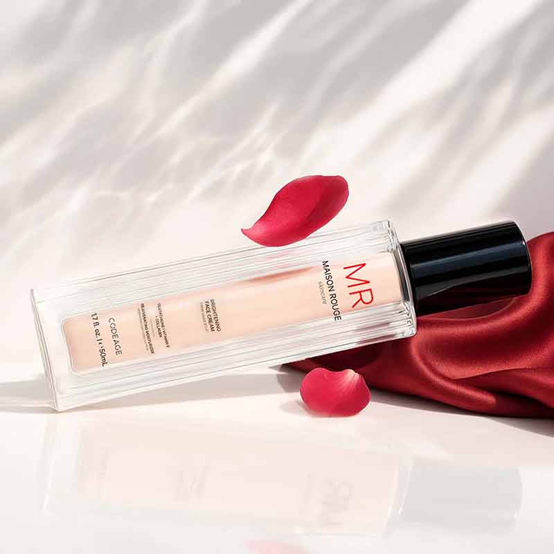 Maison Rouge Brightening Face Cream Refill, 1.7 Oz, by Codeage, image #4