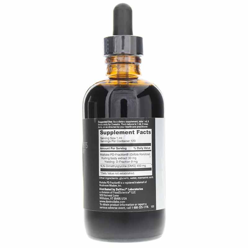 Maitake-DMG Liquid, by DaVinci Labs, image #2