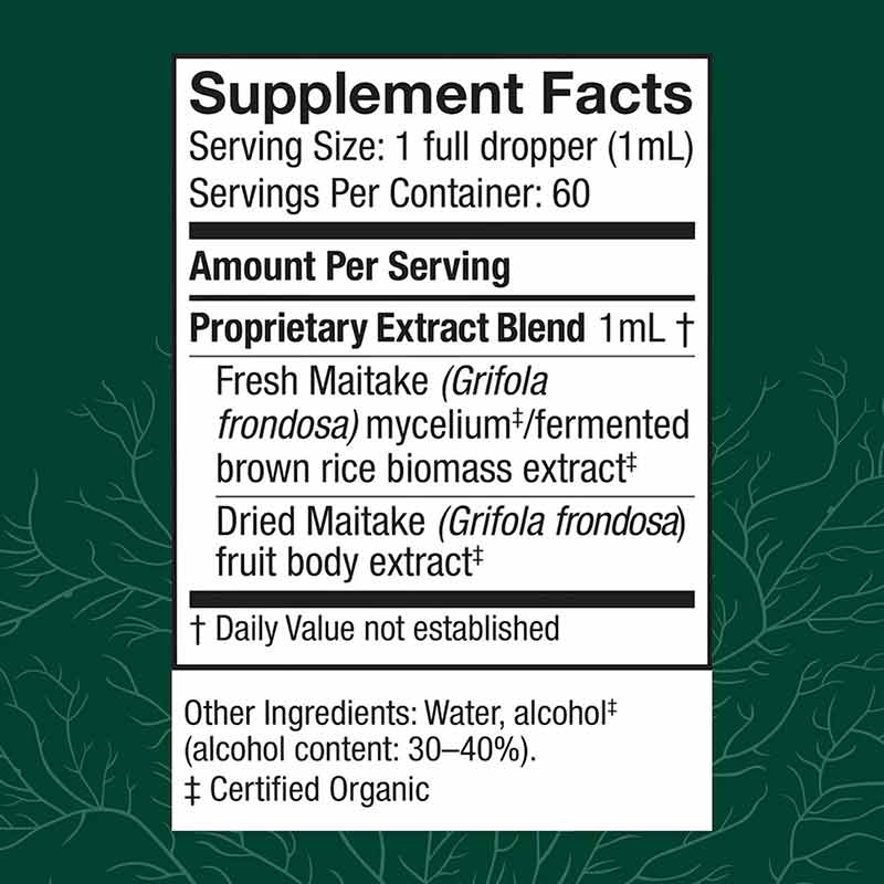 Maitake Extract, 2 Oz, by Host Defense, image #2