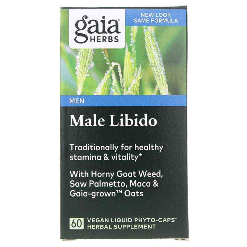 Male Libido, 60 Liquid Phyto Caps, by Gaia Herbs