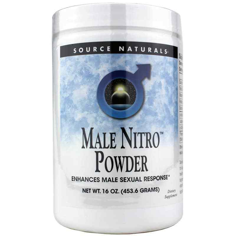 Male Nitro Powder, by Source Naturals