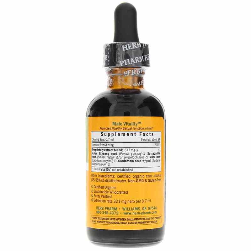 Male Vitality, 2 Oz, by Herb Pharm, image #2