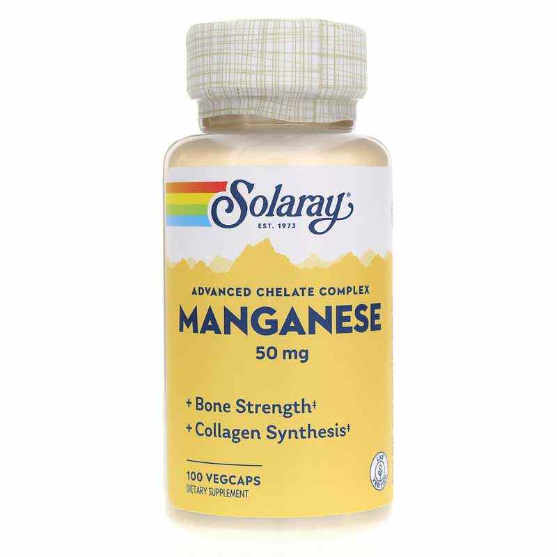 Manganese 50 Mg, by Solaray