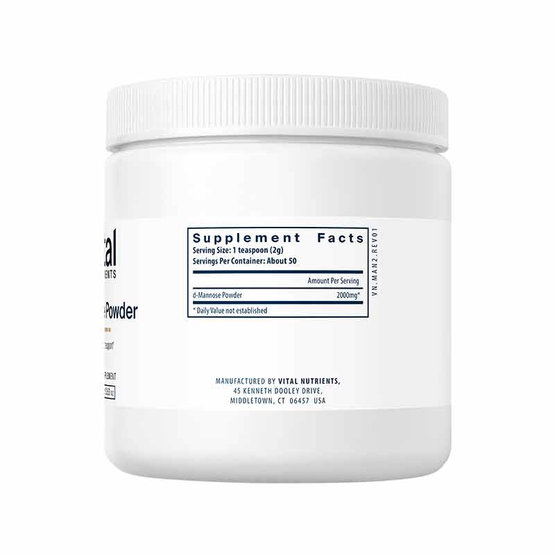 Mannose Powder, by Vital Nutrients, image #3