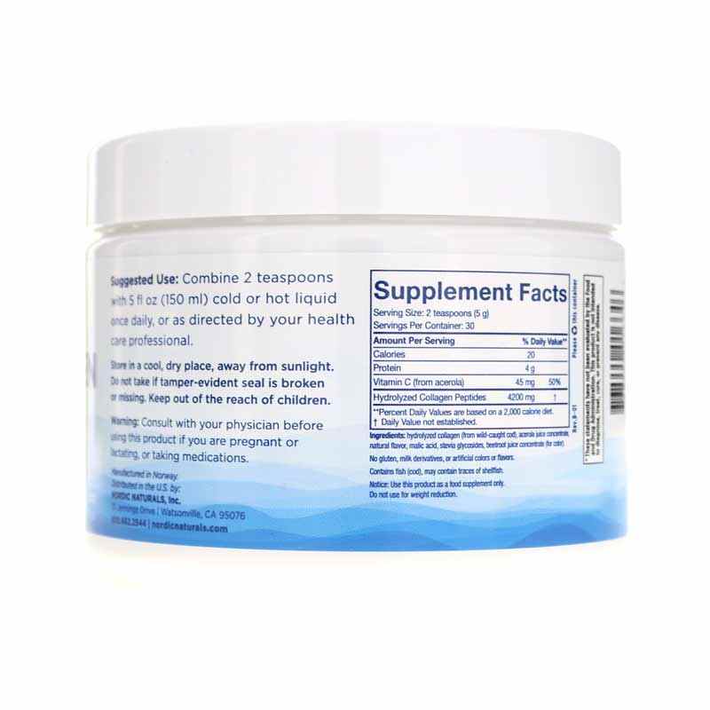 Marine Collagen Powder Strawberry, by Nordic Naturals, image #2