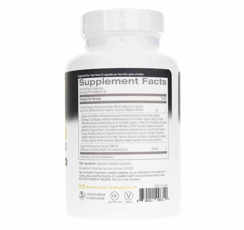 Master Blend, 84 Capsules, by Om Mushroom, image #2