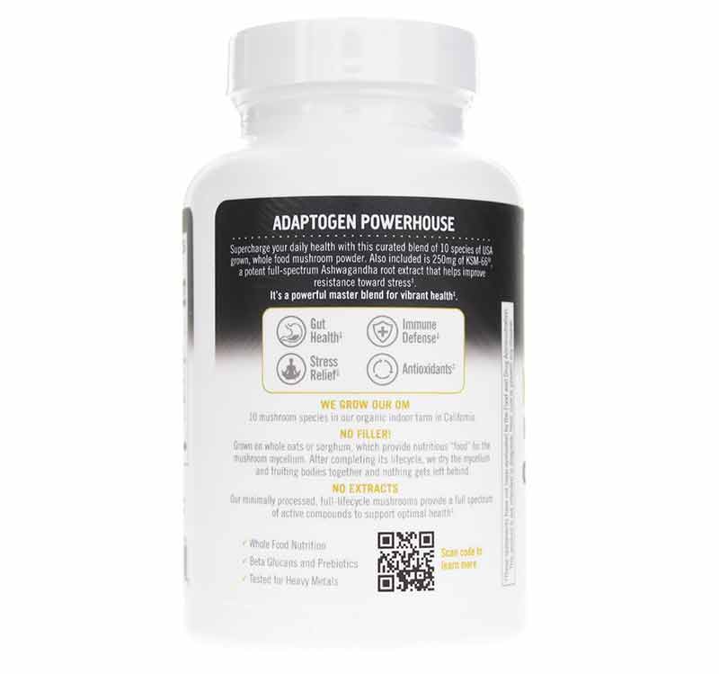 Master Blend, 84 Capsules, by Om Mushroom, image #3