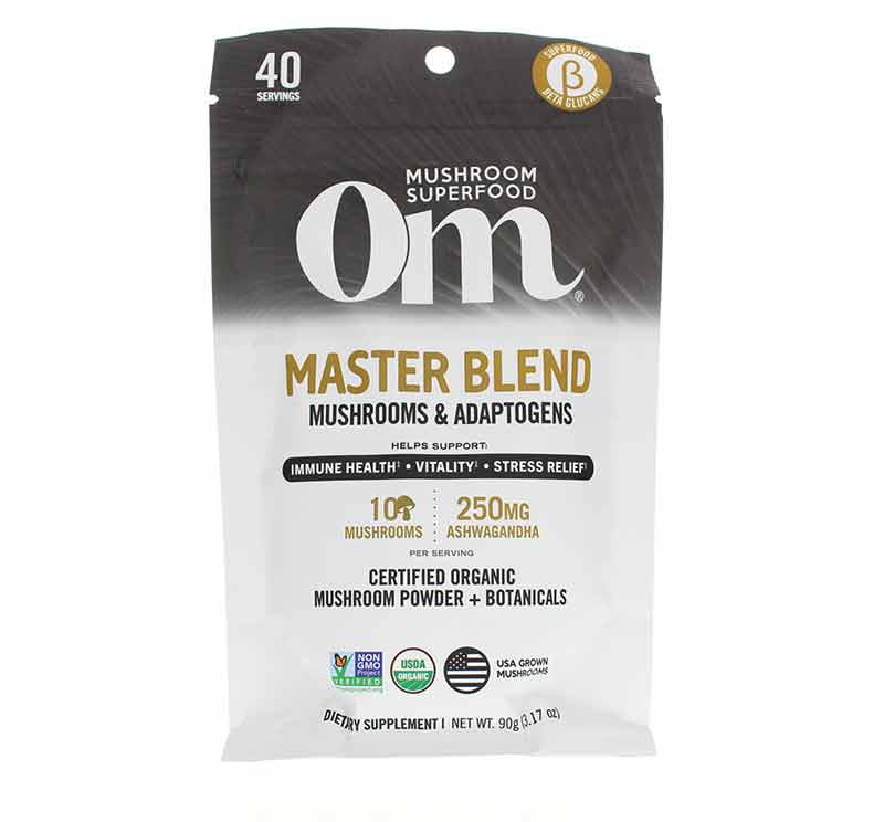 Master Blend Powder, 40 Servings, by Om Mushroom