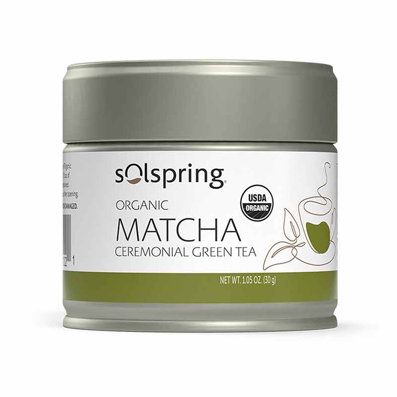 Matcha Ceremonial Green Tea Organic, by Solspring